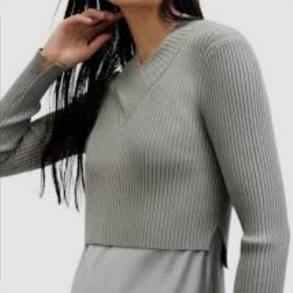 All Saints Cropped Sweater
